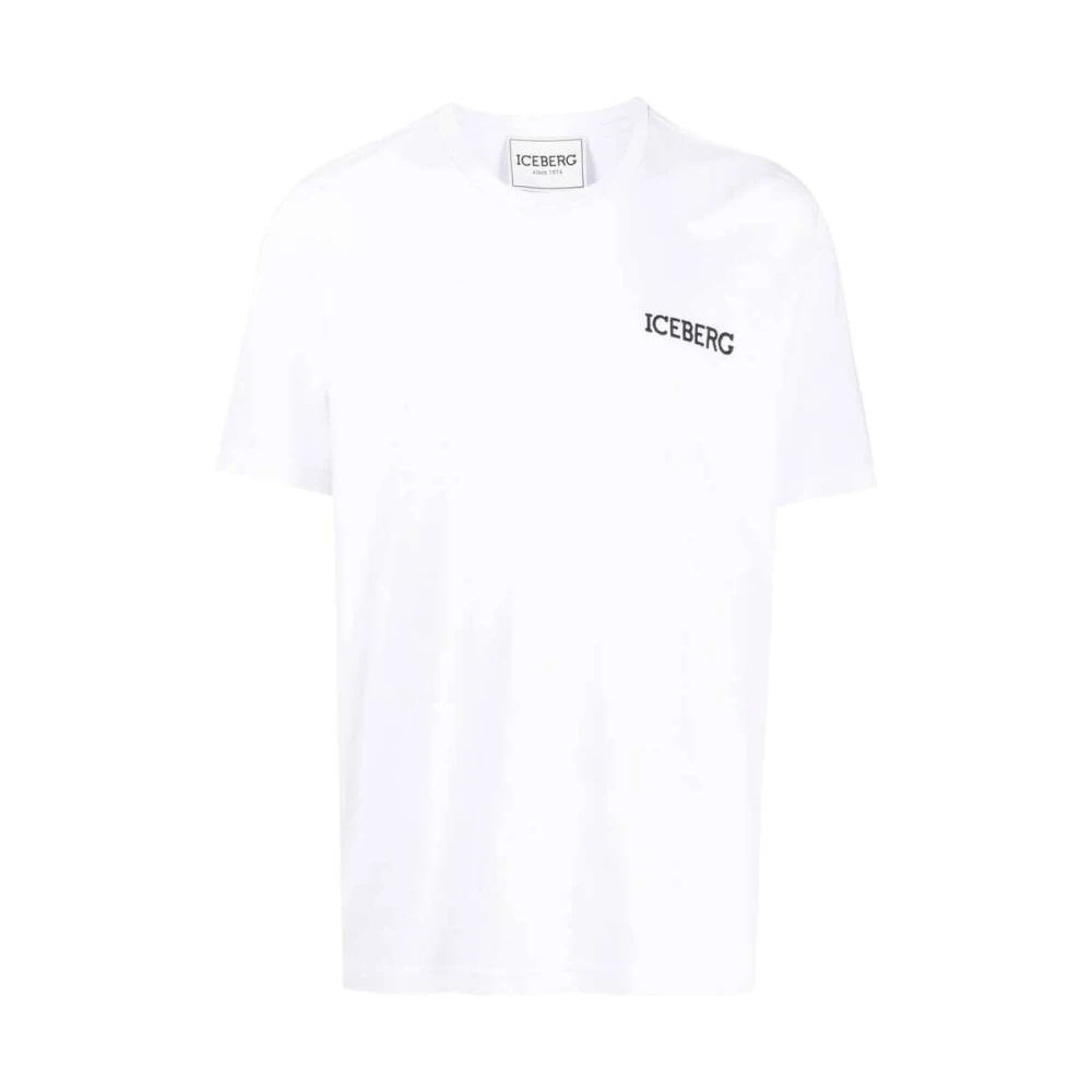 Iceberg - Tops > T-Shirts - White - Iceberg - Modalova