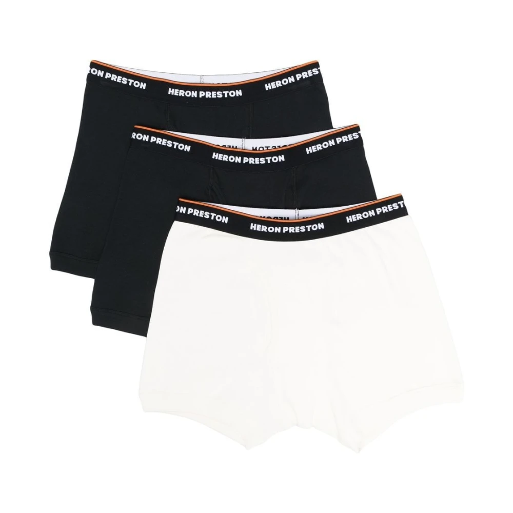 Heron Preston Logo-Taille Boxershorts in Meerdere Kleuren White Heren