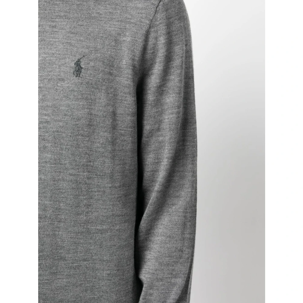 Ralph Lauren Fawn Grey Heather Pullover Gray Heren