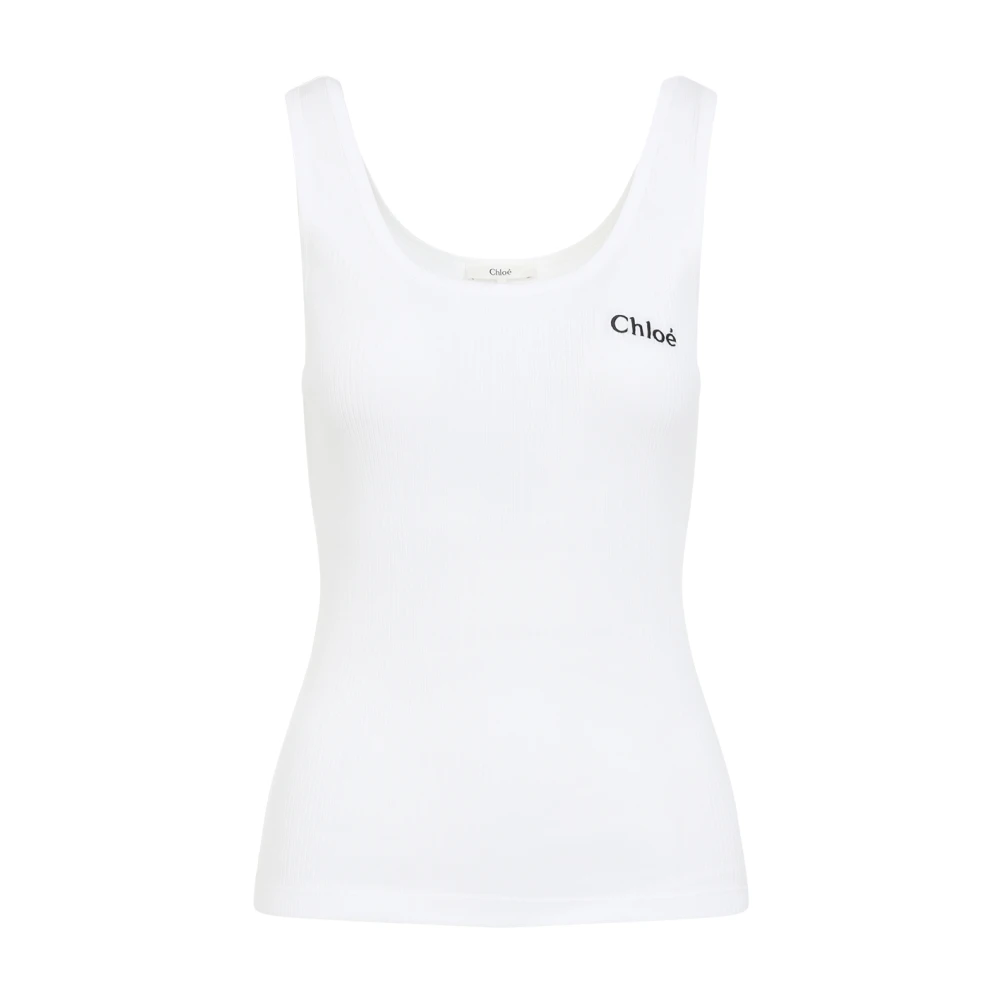 Chloé Witte Topkleding voor Vrouwen White Dames