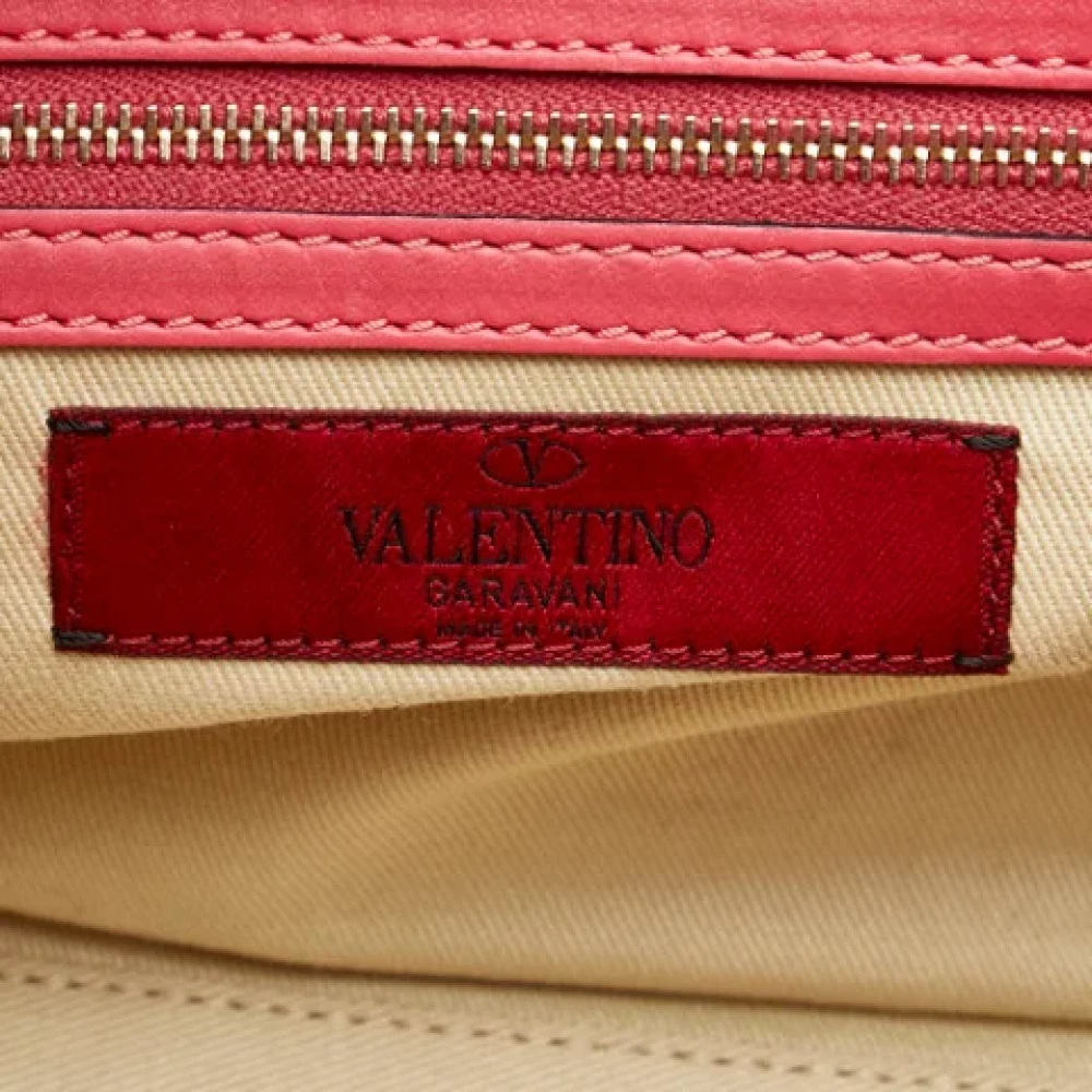 Valentino Vintage Pre-owned Leather handbags Pink Dames