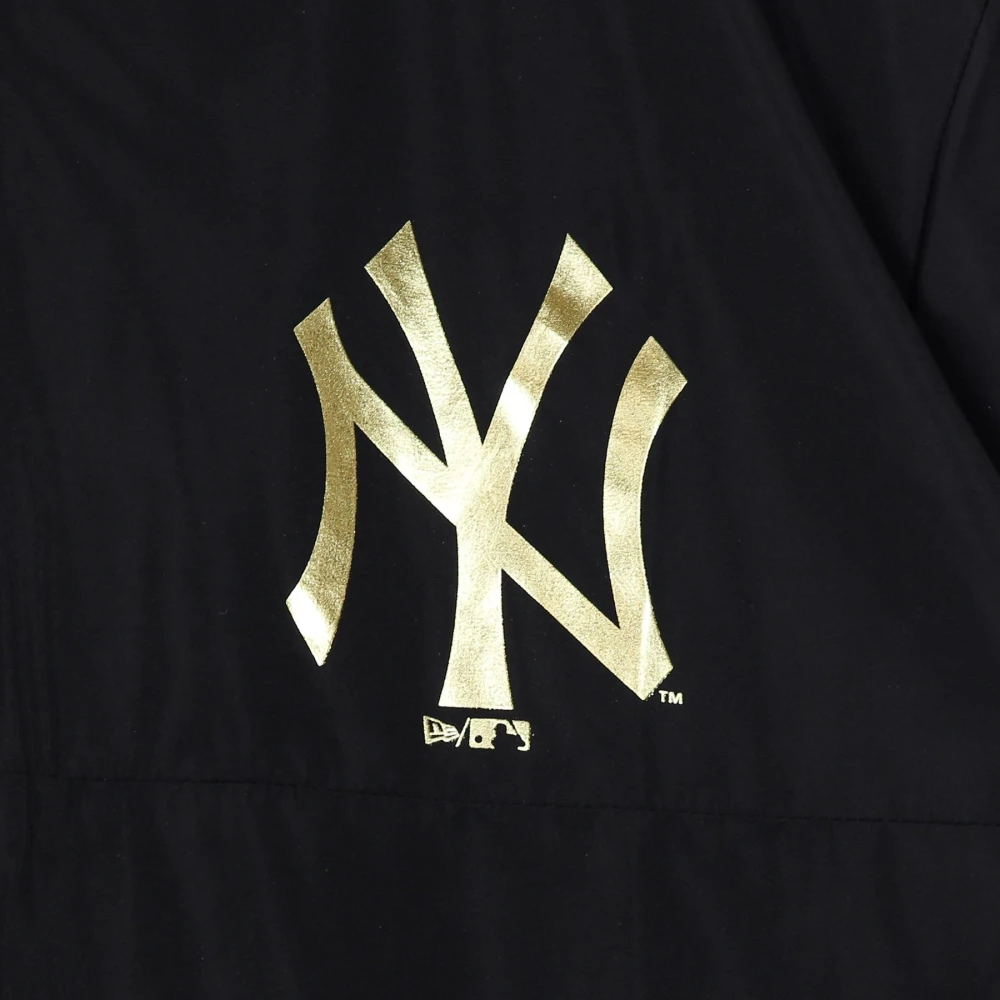 new era MLB Windbreaker met verstelbare capuchon Black Heren