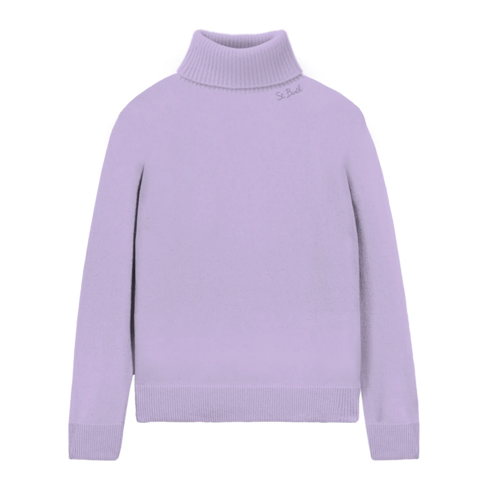 MC2 Saint Barth Paarse Sweater voor Stijlvolle Look Purple Dames