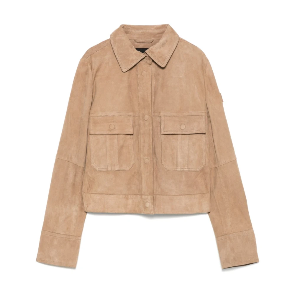 Peuterey Beige Elegant Buitenkleding Jas Beige Dames
