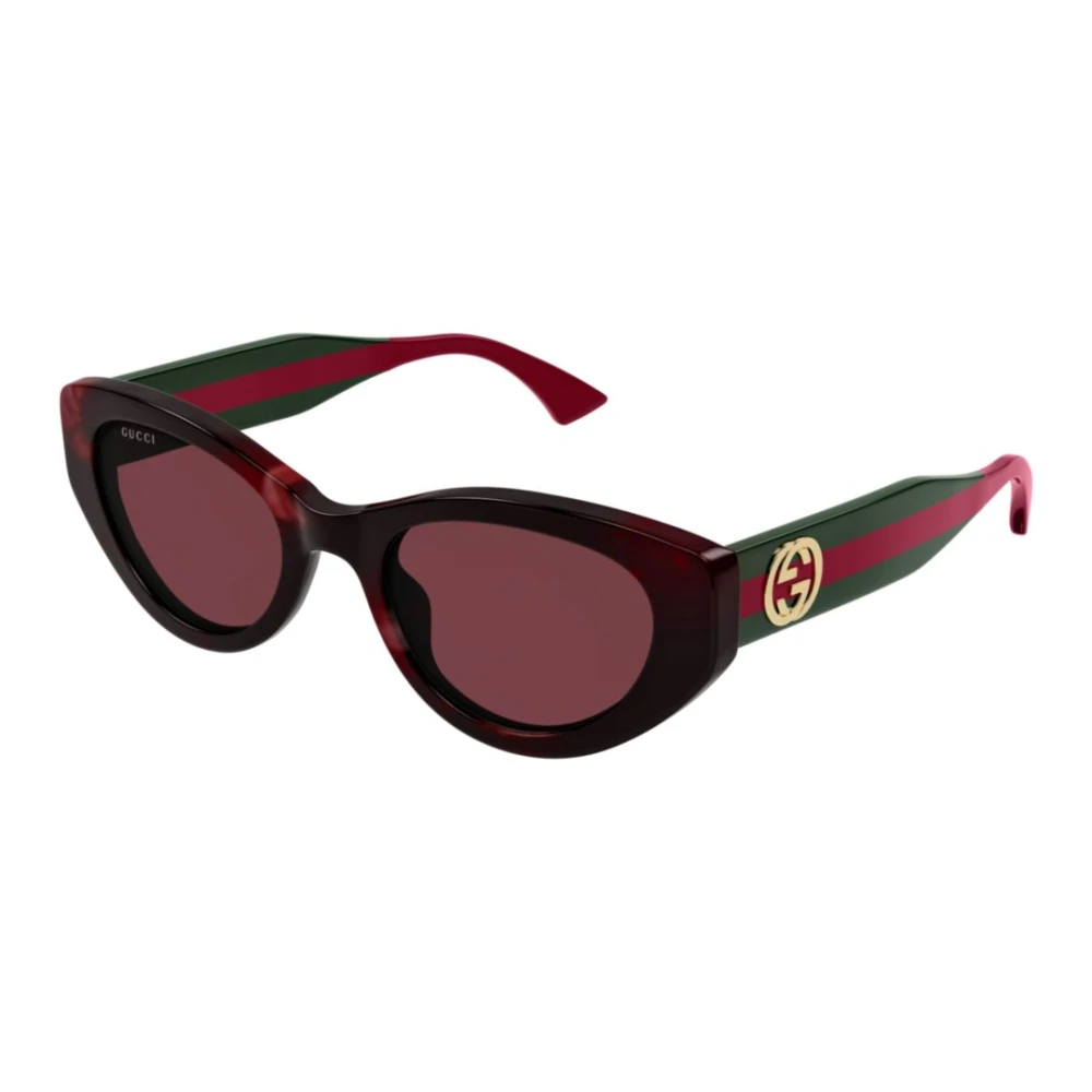 Gucci Unisex Brown Stylish Sunglasses For Fashionable Individuals - Sunglasses - 52 Mm - Accessories