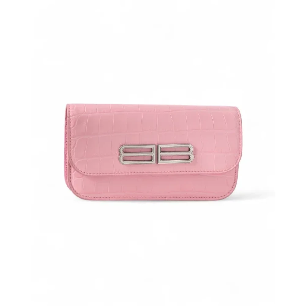 Balenciaga Vintage Pre-owned Leather balenciaga-bags Pink Dames