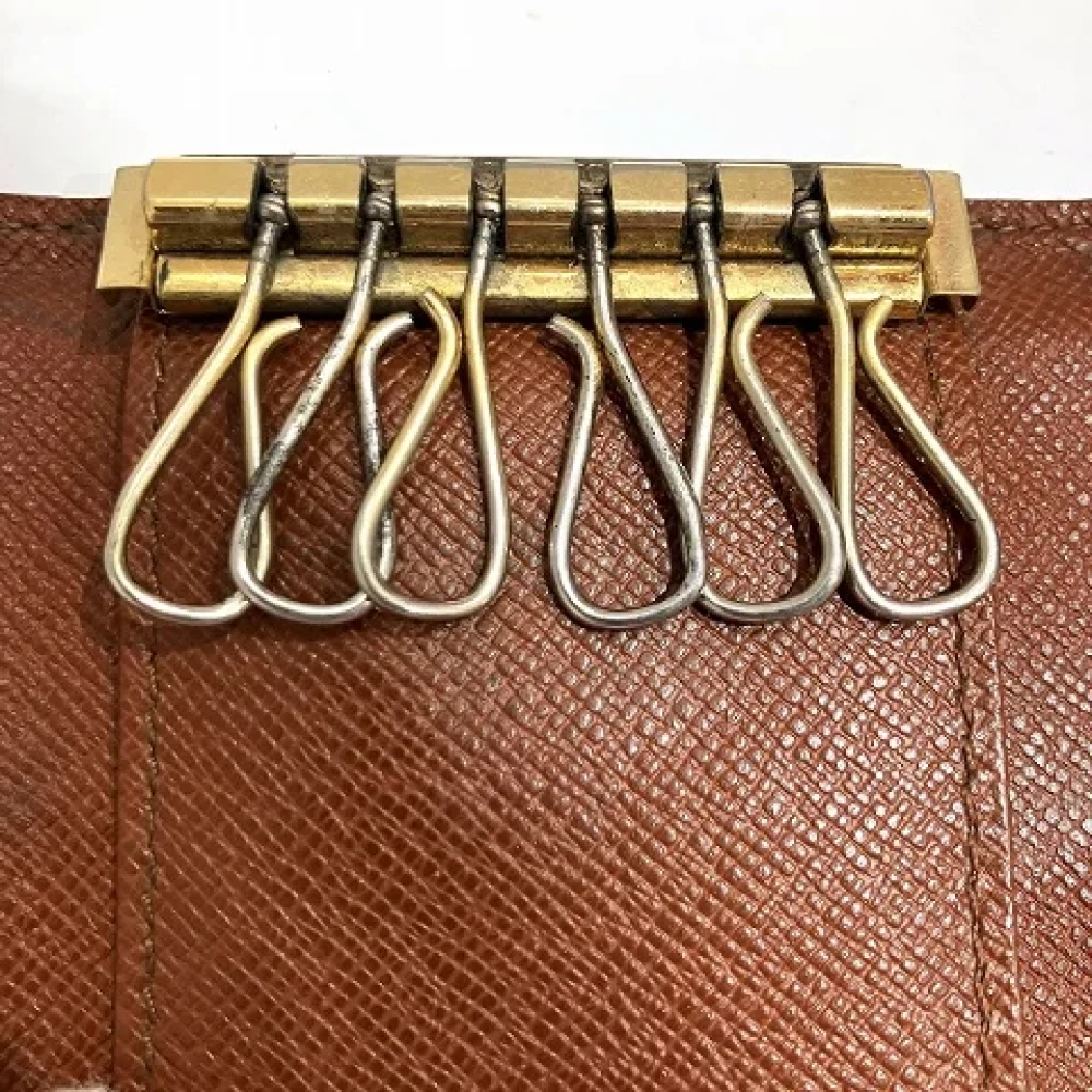 Louis Vuitton Vintage Pre-owned Canvas key-holders Brown Dames