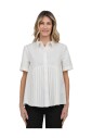chemise-a-manches-courtes-avec-plisse-devant