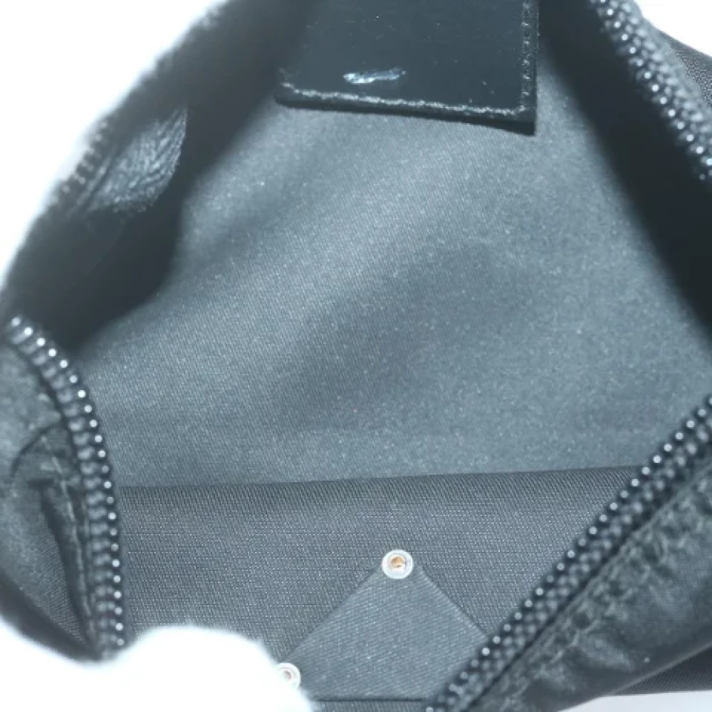 Prada Vintage Pre-owned Fabric clutches Black Dames