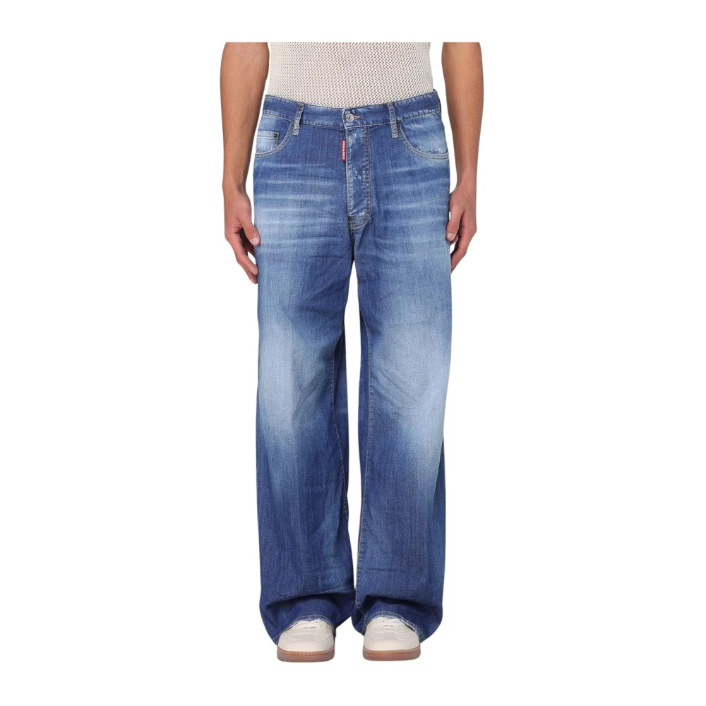 Dsquared2 Men's Blue Cool Guy Relaxed Fit Jeans
