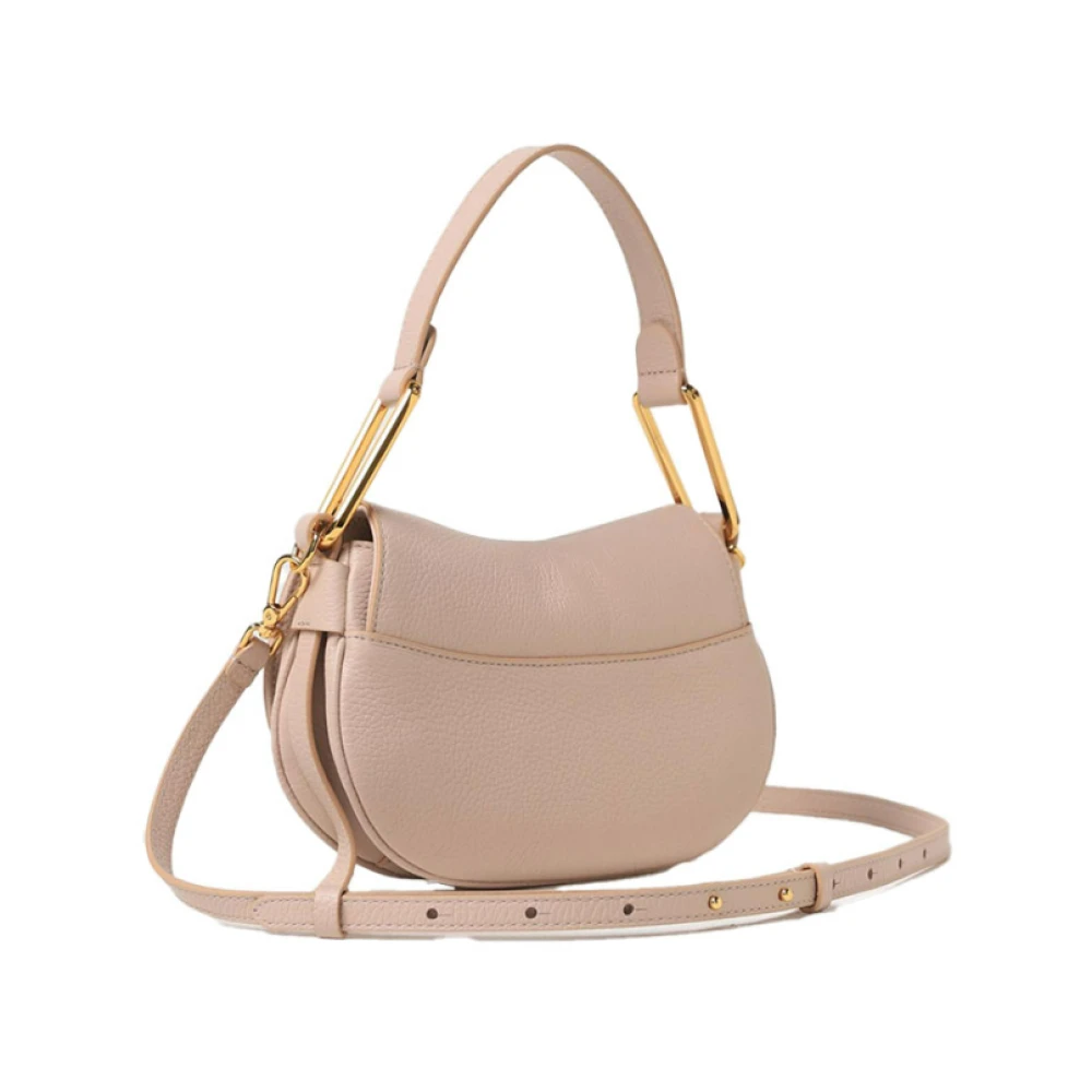 Coccinelle Roze Vrouwelijke Twist Lock Tas Pink Dames