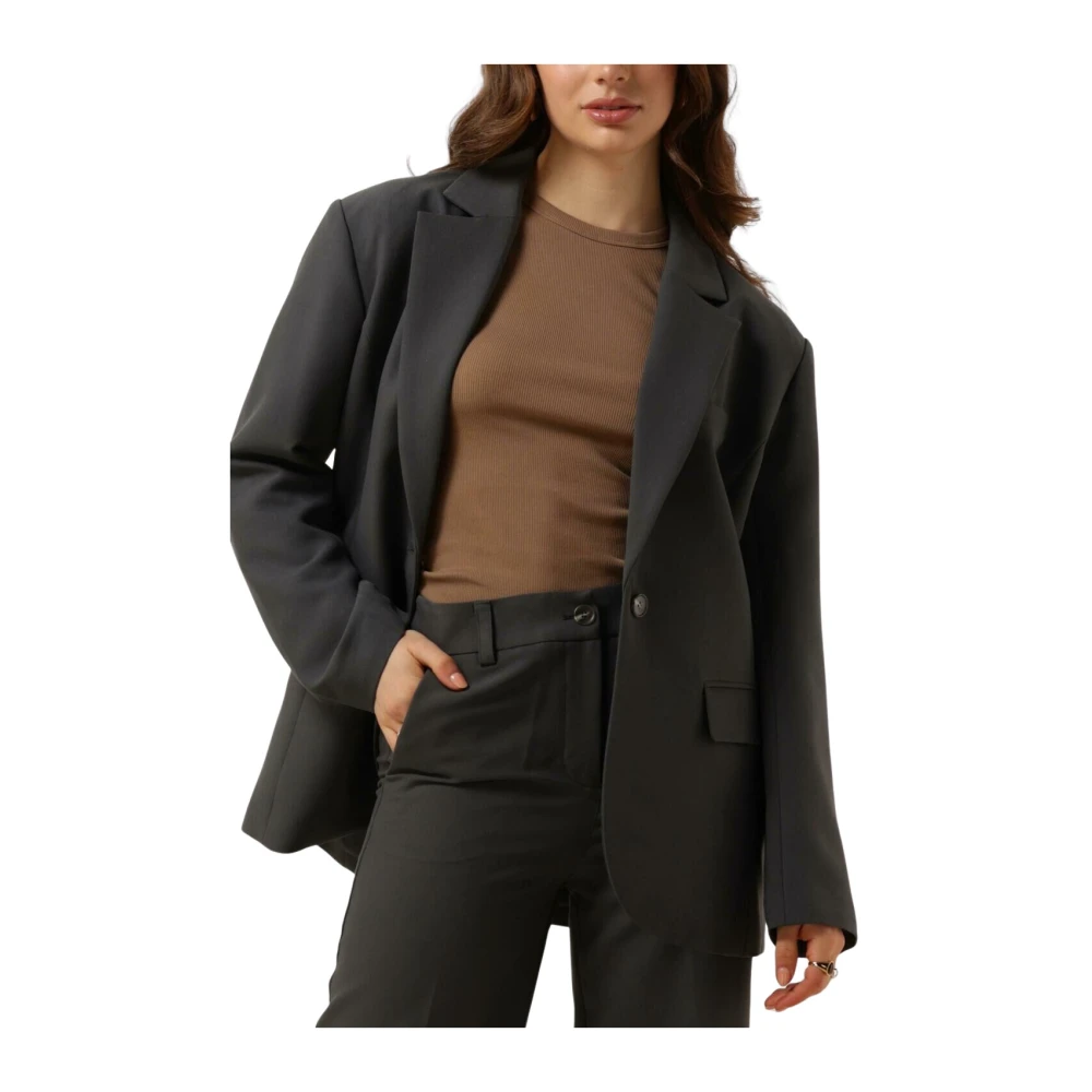 Notre-v Grijze Blazer voor Vrouwen Gray Dames