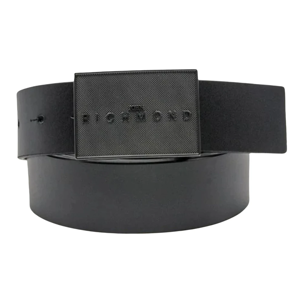 John Richmond Herenriemen Collectie Black Heren