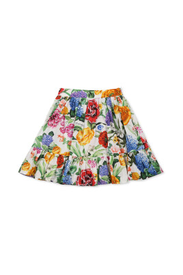 floral-print-multicolor-skirt-with-flounce
