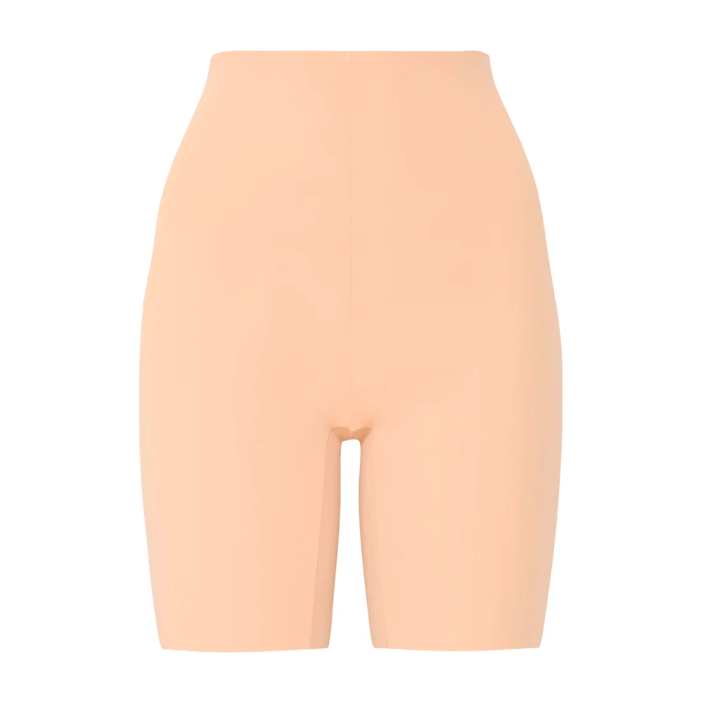 Ichi Women's Brown Lightweight Elastic Fabric Shorts