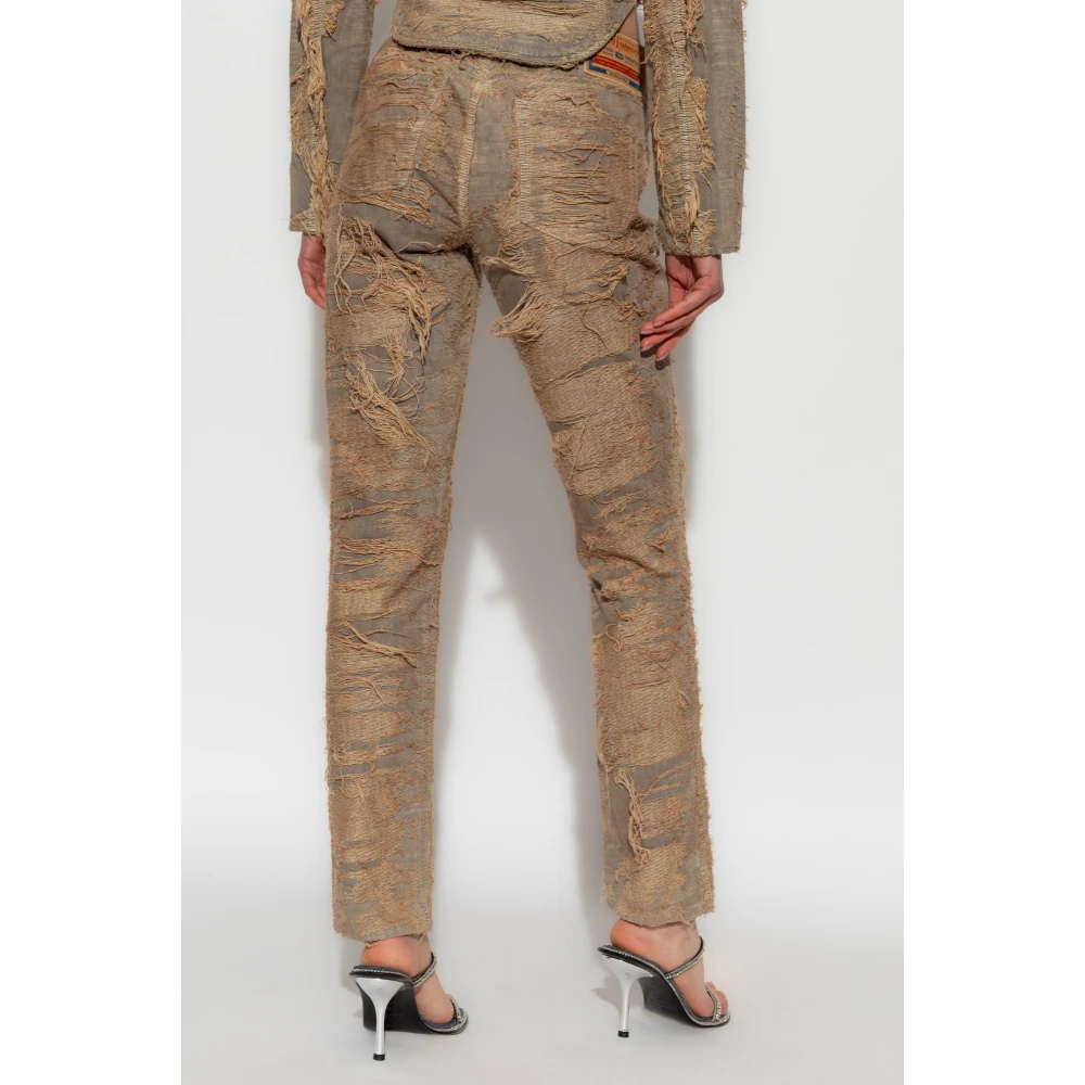 Diesel Jeans 1992 D-Jiann-Fsg Beige Dames