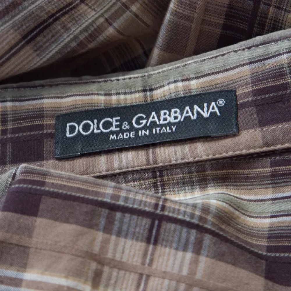 Dolce & Gabbana Pre-owned Cotton tops Multicolor Dames