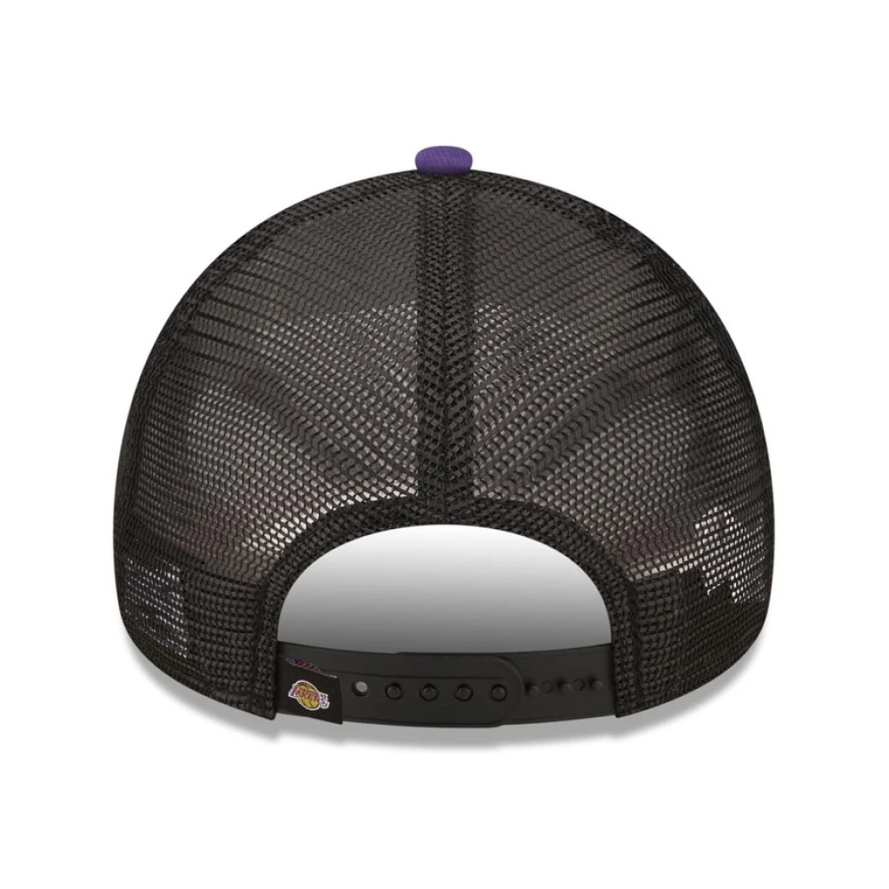 new era Witte Lakers Team Trucker Pet White Heren