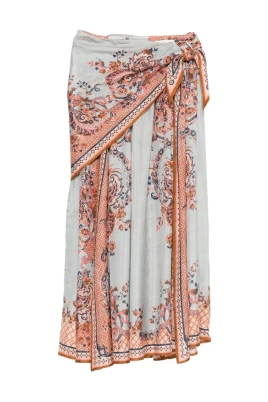 Aster Scarf Midi Skirt