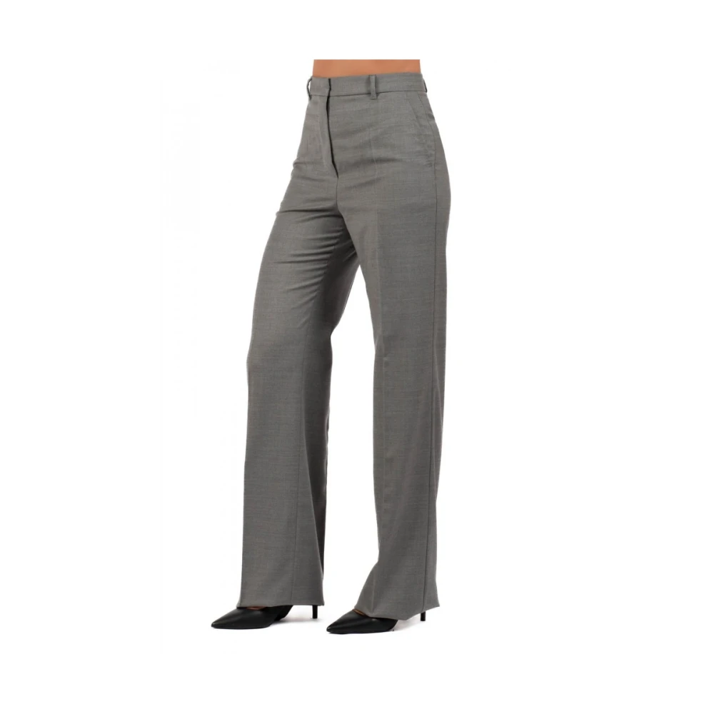 Max Mara Studio Elegante Studio Broek Gray Dames