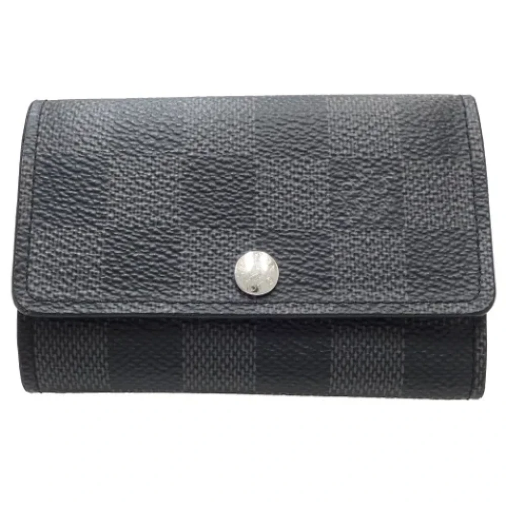 Louis Vuitton Vintage Pre-owned Canvas key-holders Gray Dames