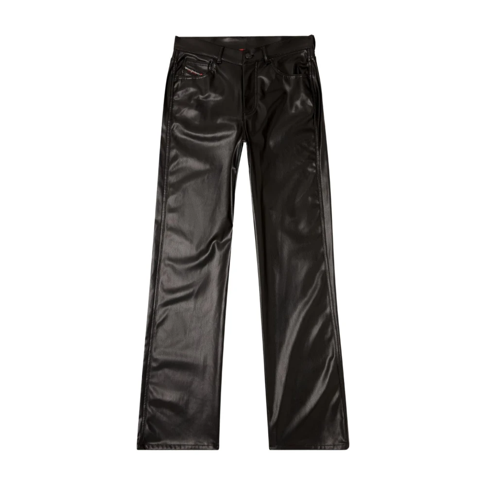 Diesel Donna Nero Pantaloni, S, New,