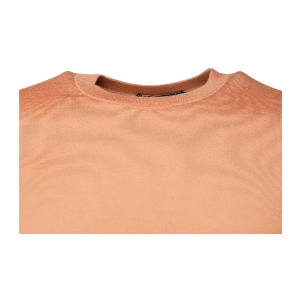 Dolce & Gabbana Beige Wol Crewneck Sweater Beige Heren