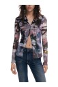 chemise-a-fleurs-avec-col-classique