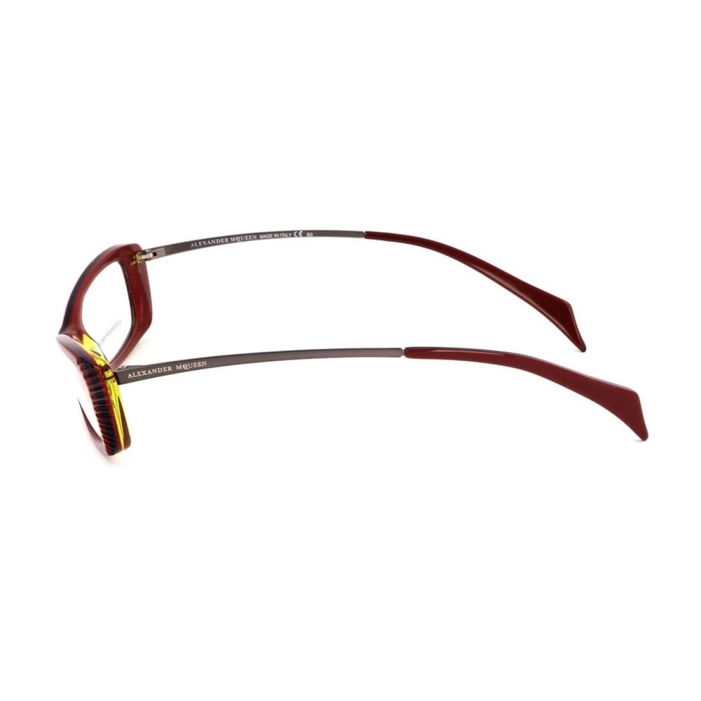 alexander mcqueen Multicolor Acetaatframe Bril met Wijzerplaat Multicolor Dames