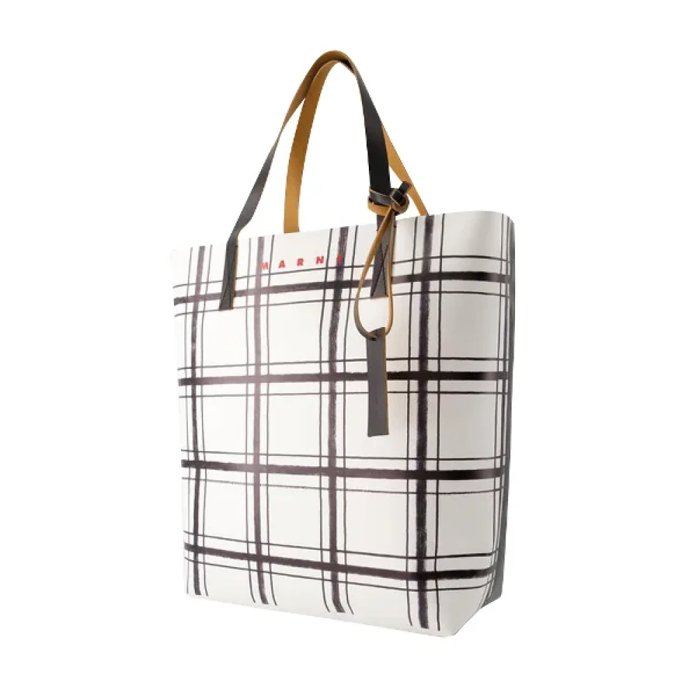 Marni Pre-owned Fabric shoulder-bags White Dames