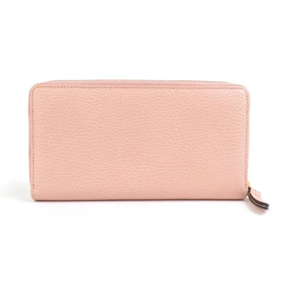 Gucci Vintage Pre-owned Leather wallets Pink Dames