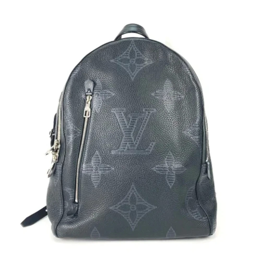 Louis Vuitton Vintage Pre-owned Leather shoulder-bags Black Heren