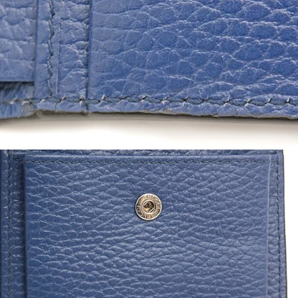 Gucci Vintage Pre-owned Leather wallets Black Heren