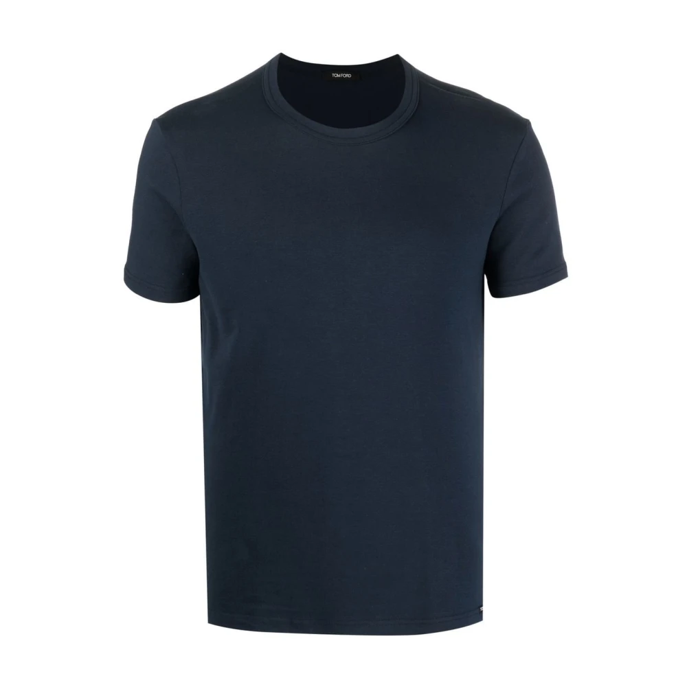 Tom Ford - Tops > T-Shirts - Blue - Tom Ford - Modalova