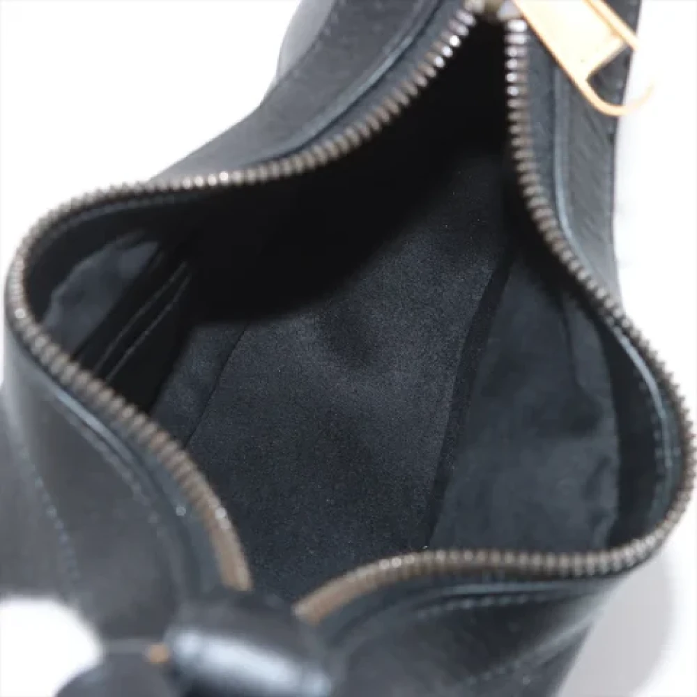 Gucci Vintage Pre-owned Leather handbags Black Dames