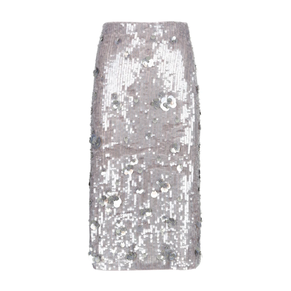 P.a.r.o.s.h. Modieuze Rokken Gray Dames