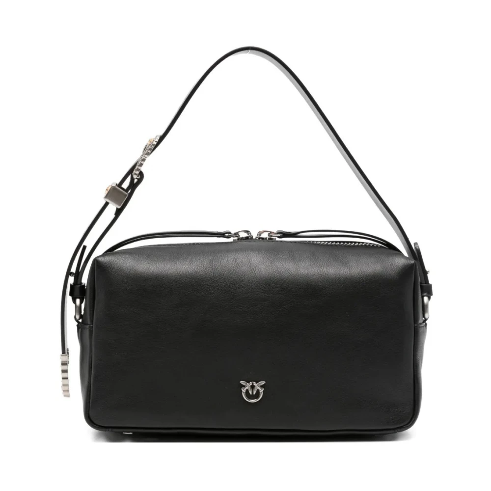 Pinko Donna Nero - Bauletto Trittico Vitello New - Bags - One Size