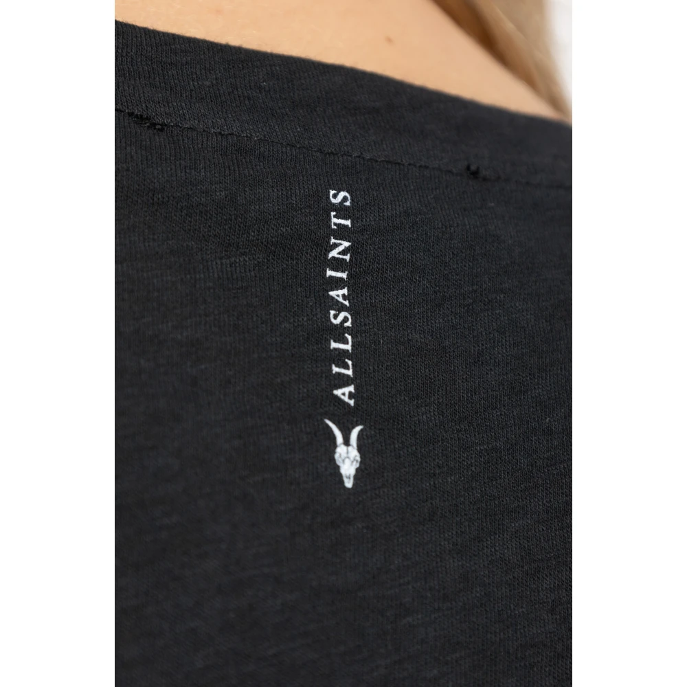 AllSaints T-shirt Anna Black Dames