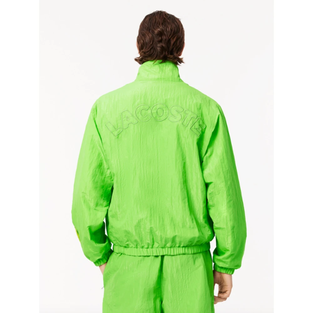 Lacoste Korte sportjas met ritssluiting aan de voorkant (Groen) Green Heren