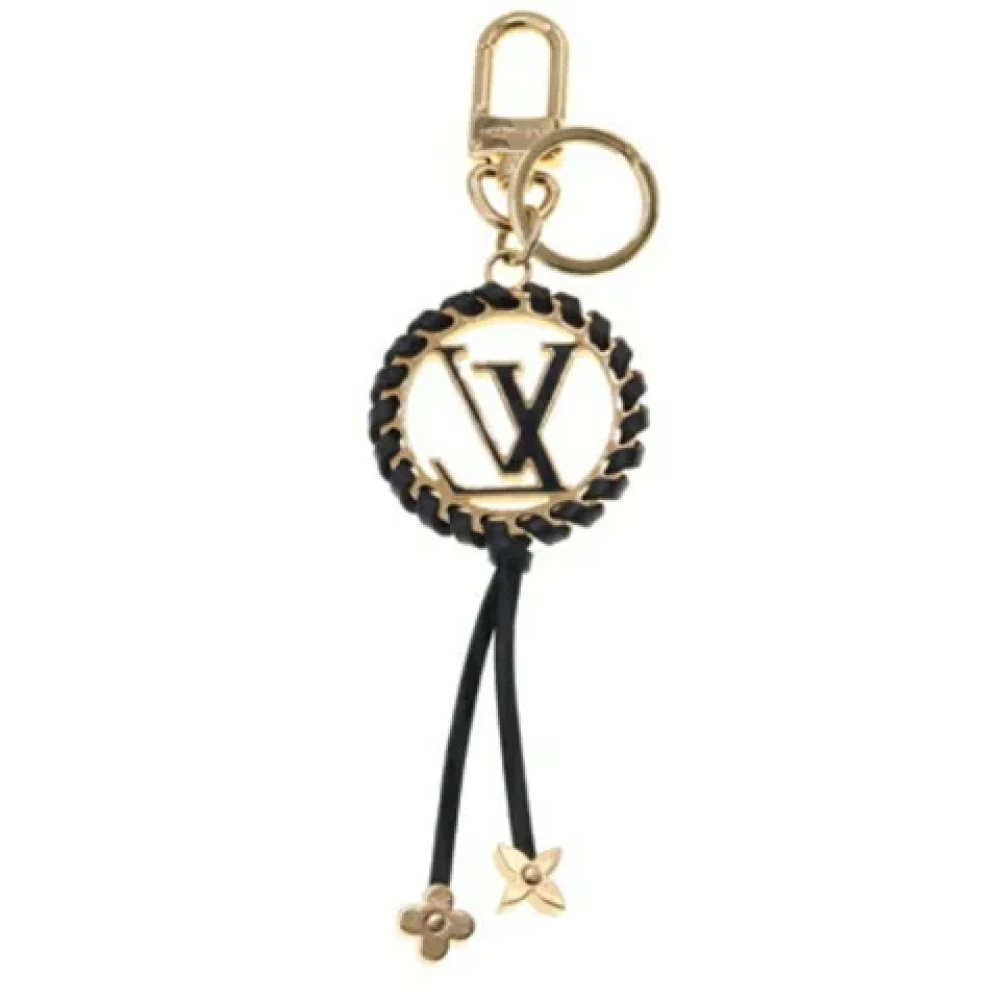 Louis Vuitton Vintage Pre-owned Metal key-holders Yellow Dames