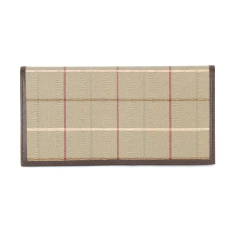 Burberry Vintage Pre-owned Fabric home-office Beige Dames