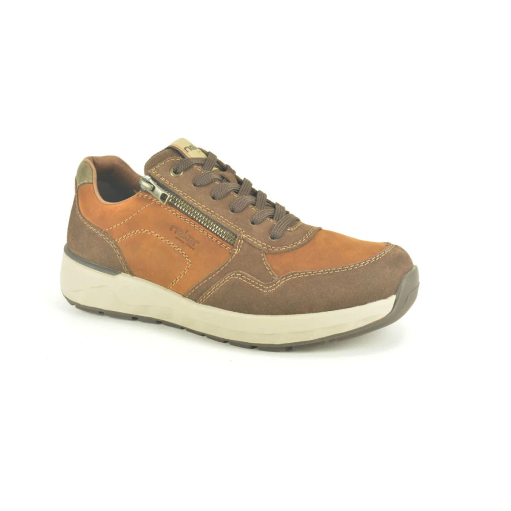 Rieker N3267 Runner Heren Schoenen Bruin