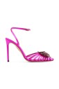 sandales-satin-fuchsia-fleurs