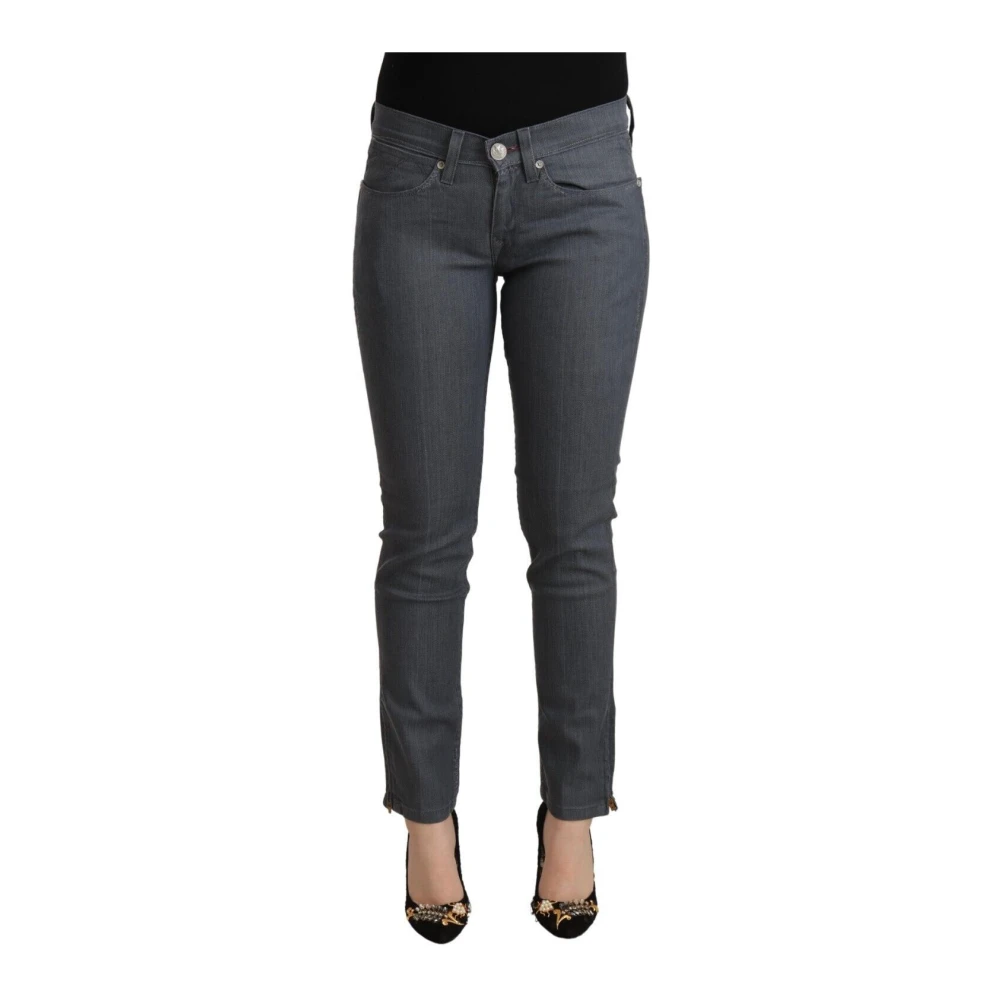 Levi's Low Waist Skinny Denim Jeans - Female - Skinny Fit Jeans - Gray - W30 - Jeans