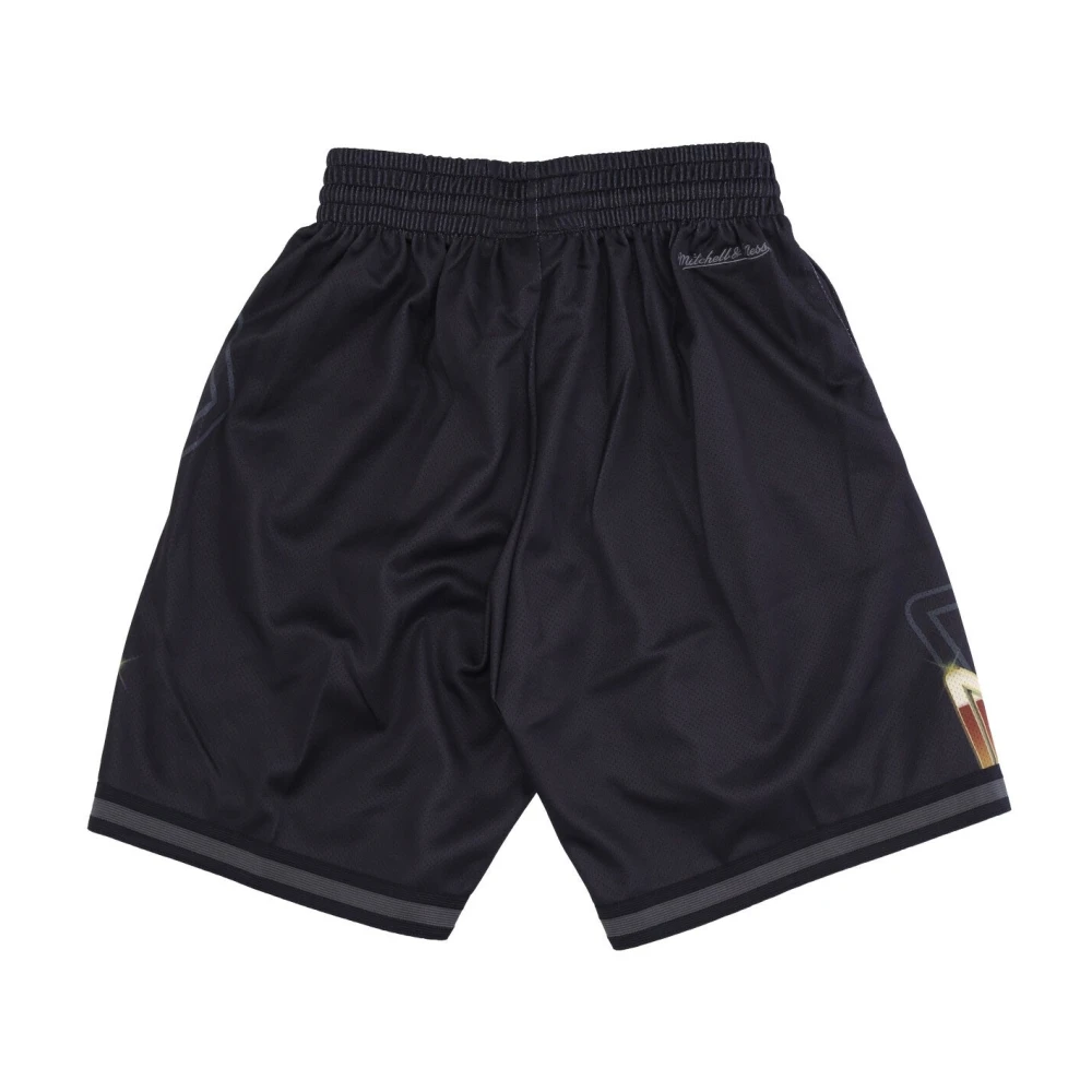 Mitchell & Ness NBA Big Face Basketball Shorts Black Heren