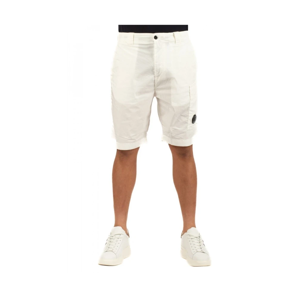 C.P. Company Heren Bermuda Shorts White Heren
