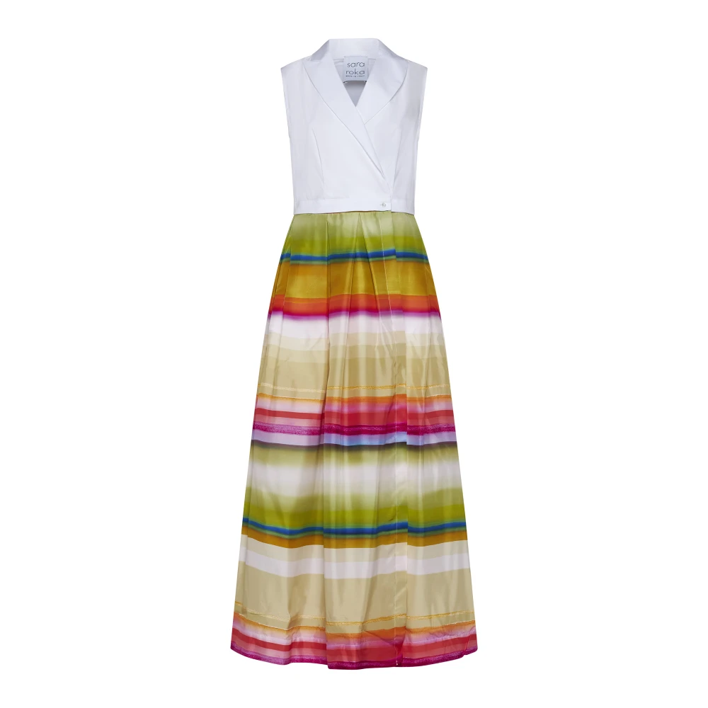 Sara Roka Kleurrijke Jurken Collectie Multicolor Dames