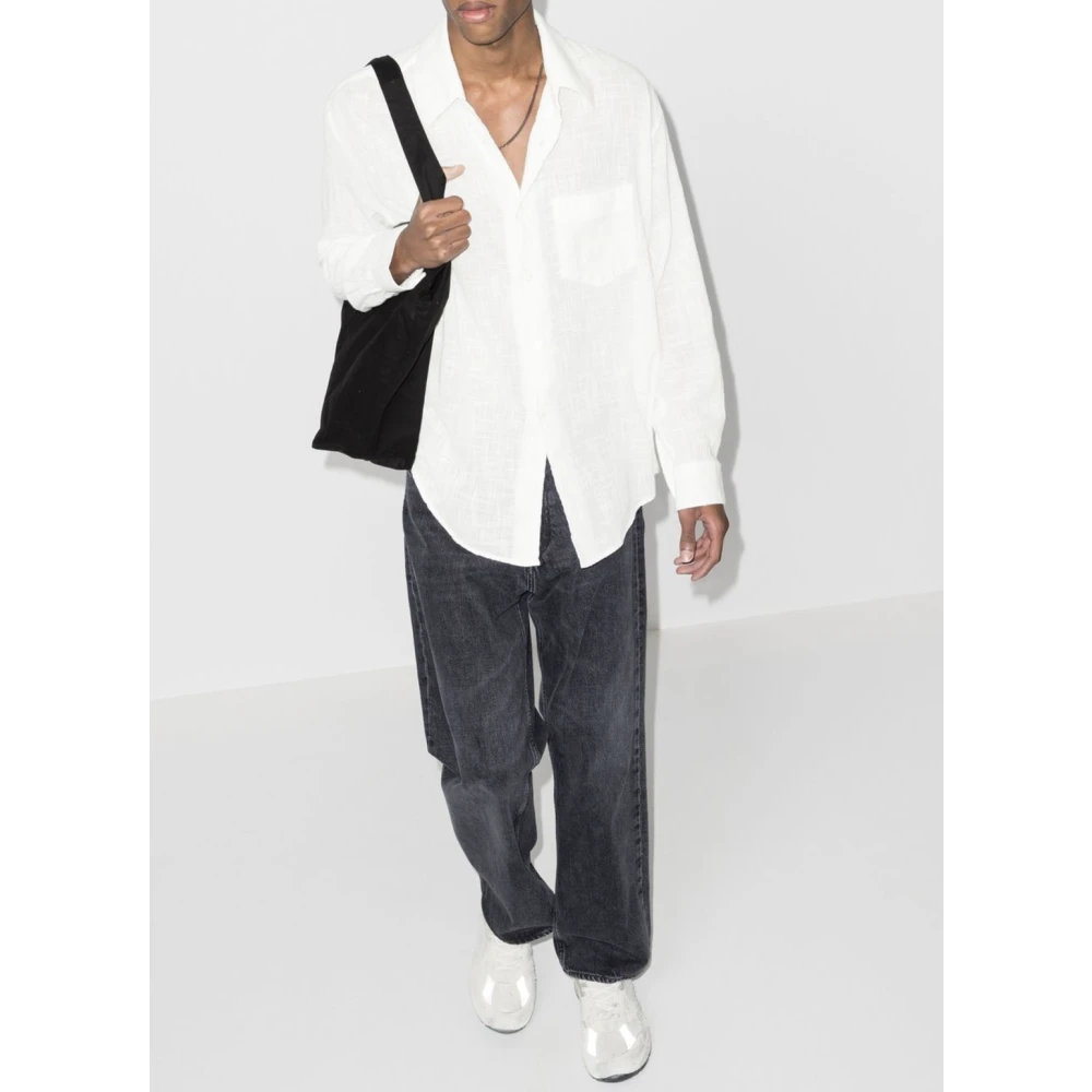 Our Legacy Off White Coco Shirt White Heren