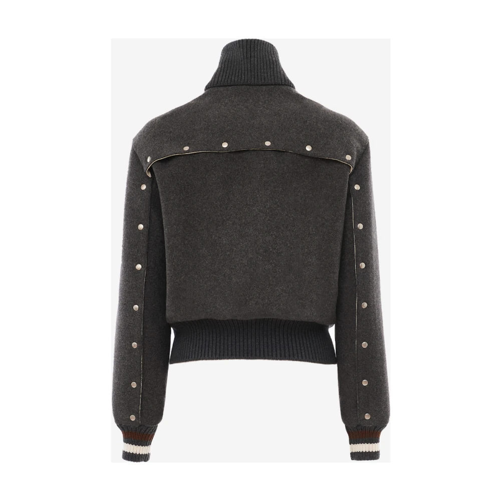 Durazzi Milano Bomberjack van vilt Gray Dames