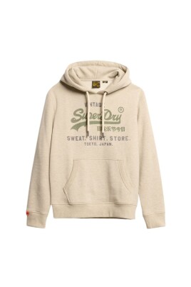 Superdry & Co LABEL - Sweat à capuche - black/noir